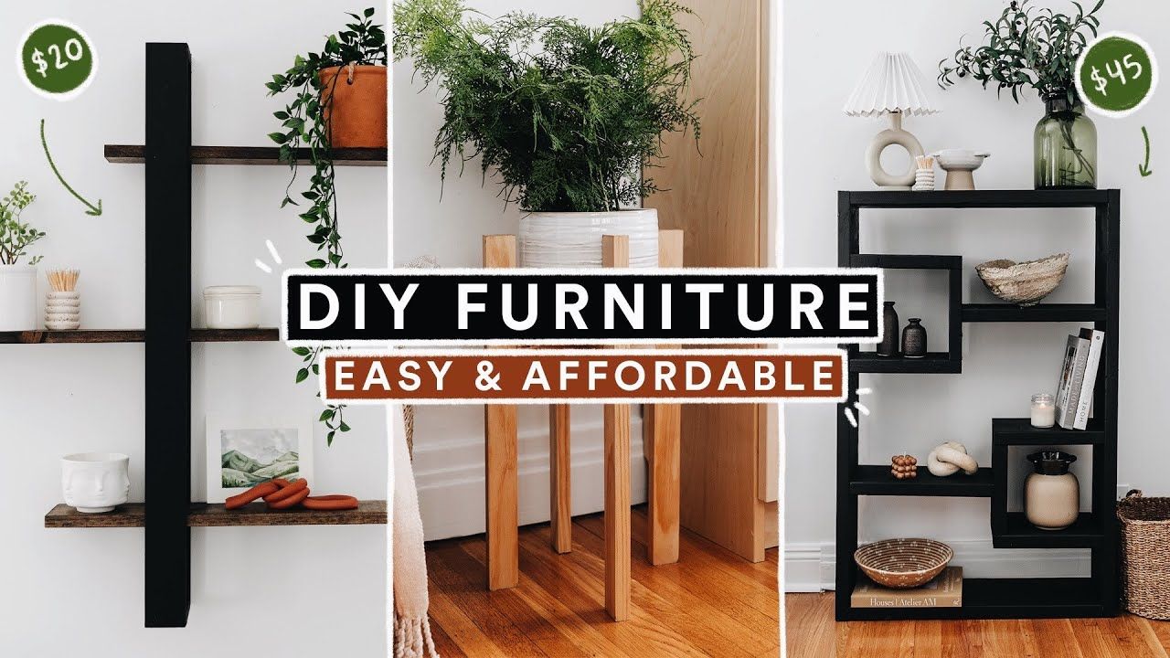 DIY Furniture Projects for Home Decor